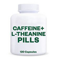 Wholesale Caffeine Theanine 120 Capsules 100mg Caffeine+200mg Theanine 100 Units