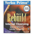 2 X Yerba Prima, Men's Rebuild Internal Cleansing, 3 Part Program, 3 Bottles