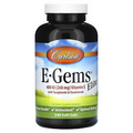 2 X Carlson, E-Gems Elite, Vitamin E with Tocopherols & Tocotrienols, 268 mg (40