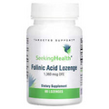 2 X Seeking Health, Folinic Acid Lozenge, 1,360 mcg DFE, 60 Lozenges