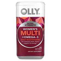 2 X OLLY, Women's Multi + Omega-3, Daily Multivitamin, Ultra Strength, 60 Softge