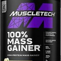 Muscletech 100% Mass Gainer Protein Powder, Vanilla, 60 g Protein, 5.15 LBS