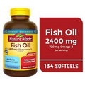 Nature Made Fish Oil 2400mg Per Serving, Fish Oil Supplements,