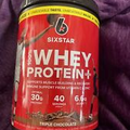 Six Star Whey Protein Powder Whey Protein Plus, triple chocolate 4.10LBS