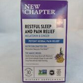 New Chapter Restful Sleep & Pain Relief Melatonin Ginger 30 Caps Exp 8/2024