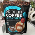High Protein Iced Coffee, Original, 15 Servings , Complete Roast, New Fast Shipp
