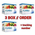3 BOX FUMINO S2S Collagen Detox Drink Apple Fiber Belly Burn Bright +Tracking