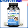 Magnesium Complex Supplement - Taurate, Citrate, Malate, Oxide For Muscle & Bone
