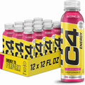 C4 Energy Non-Carbonated Zero Sugar Energy Drink, Pre Workout Drink + Beta Alani