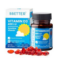 BBETTER Vitamin D3 Supplement for Immunity, Healthy Bones & Strong Muscles - 60