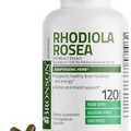 Bronson Rhodiola Rosea Vegetarian Capsules - 120 Count (Pack of 1)