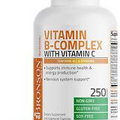 Bronson Vitamin B Complex with C - Immune 250 Count (Pack of 1)