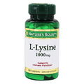 Nature's Bounty L-Lysine, 1000mg, 60 Tablets
