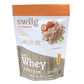 swiig Premium Daily Whey Protein (Strawberry 2.2lb): 20g Protein, Gluten-Free, GMO-Free, No Fillers, No Artificial Flavors - Enhanced with Amino Acids for Muscle Recovery - All Natural Formula