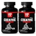 Creatine Monohydrate Vegan - CREATINE MONOHYDRATE Powder 100g - Sports Endurance (2 Bottles)