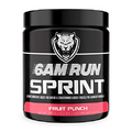 6AM Run Sprint - Pre Workout Powder for Instant Energy Boost for Cardio and Focus - No Jitters, High Energy Conditioning Formula - All Natural, Keto, Vegan (Fruit Punch, Full Bottle)