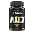 Steel Supplements N.O.7 | Nitric Oxide Formula | Blood Flow | Vascular Support | Pumps & Muscle Fullness | 30 Capsules