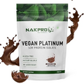 XONA NAKPRO Vegan Soy Protein Isolate 90% | Raw, Pure, Natural & Vegetarian Plant Protein Supplement Powder - (Chocolate, 1 Kg)