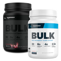 Transparent Labs Bulk Pre Workout Powder for Muscle Building and Strength - 30 Servings, Strawberry Kiwi & Bulk Black Pre Workout with Beta Alanine & Caffeine Power - 30 Servings, Black Cherry
