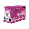 Googys Keto Good Fat Collagen Bar Mixed Berry 45g x 12 Bars
