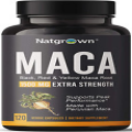 Natgrown Maca Root Powder Capsules 1500Mg Black Red Yellow Maca, Vegan Pills