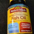Nature Made Fish Oil Burpless ULTRA Omega-3 1400mg 45 Softgels  (i4)