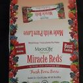 Box Of (11) Macrolife Naturals Miracle Reds Nutrient Rich Superfood Bar 1.5 Oz