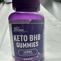 Real Ketones KETO BHB Gummies 400mg, Grape Flavor 30 Count Exp. 04/2025