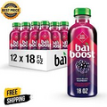 (12 Pack) Bai Boost Buka Black Raspberry Antioxidant Infused Beverage 18 Fl Oz