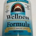 Source Naturals Wellness Formula, 180ct Exp26 #8231