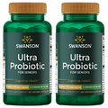Swanson Ultra Probiotic for Seniors 30 Billion Cfu 60 Veg Capsules (2 Pack)