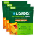 Liquid I.V. Hydration + Energy Multiplier - Mango Tamarind - Hydration Powder Packets | Electrolyte Powder Drink Mix | Easy Open Single-Serving Servings | Non-GMO | 3 Pack (42 Servings)