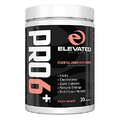 Elevated PRO6+ Essential Amino Acids Supplement - BCAAs Amino Acids Pre Workout Powder for Men and Women, EAAs to Build Lean Muscle & Reduce Post Workout Fatigue, 30 Servings (Peach Mango)