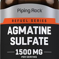 Piping Rock Agmatine Sulfate 1500mg | 70 Capsules | Advanced Athlete Formula | Premium Grade Supplement | Non-GMO, Gluten Free