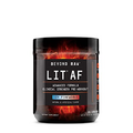 BEYOND RAW LIT AF | Advanced Formula Clinical Strength Pre-Workout Powder | Contains Caffeine, L-Citruline, and Nitrosigine | ICY Fireworks | 20 Servings