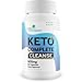 Keto Complete Cleanse - Natural Keto Cleanse Supplement - Support Reduced Inflammation & Bloating - Promote Full Body Cleanse, Liver Cleanse, Colon Cleanse - Aid Energy Levels - Help Cleanse & Detox