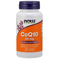NOW Foods CoQ10, 50 mg, 100 Softgels