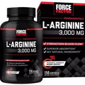 Force Factor L-Arginine 3000 MG, Extra Strength Nitric Oxide & Circulation Boost