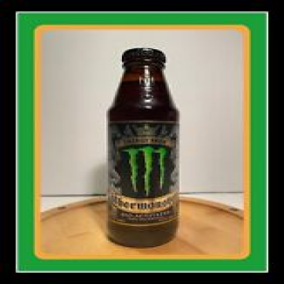 2012 UBERMONSTER - UBER Brew Monster Energy Drink Glass Sealed Limited Edition