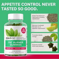 Zenwise Fat Burner Gummies Appetite Suppressant for Weight Loss Apple Flavor