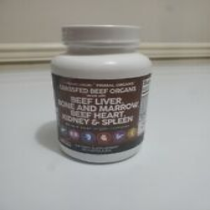 Grass Fed Beef Liver Capsules - Premium Quality Beef Organs Supplement