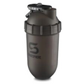 ShakeSphere Tumbler Protein Shaker Bottle, 24oz, Mix & Drink Shakes - Black
