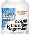 Doctors Best CoQ10 L-Carnitine Magnesium 90 VegCap