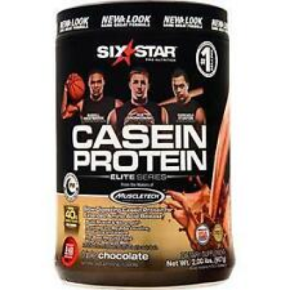 Six Star Pro Nutrition Elite Series - Casein Protein Triple Chocolate 2 lbs