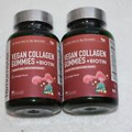 2 pk lot Femometer Vegan Collagen Gummies + Biotin 60 Vegan Gummies