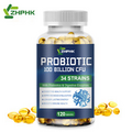 Probiotic 100 Billion CFU - with Prebiotic, Digestive Enzyme - Gut Health, Detox