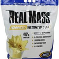 Gaspari Nutrition Real Mass Advanced Weight Gainer Vanilla Milkshake 12 lbs
