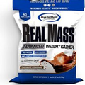 Gaspari Nutrition Real Mass Advanced Weight Gainer Chocolate Milkshake 12 lbs