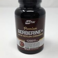 NutriFlair Premium Berberine + Ceylon Cinnamon, 1200mg, 120 Capsules, Exp. 12/26