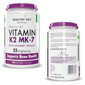 Healthy Hey Nutrition Vitamin K2 | 100% Vegetarian Vitamin K2 Benefits